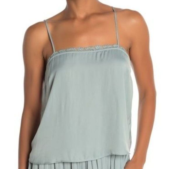 Free People Beyond Me Cami Tank Sea Sage - Picture 1 of 10